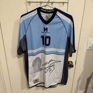 Milla Diego Maradona Limited Edition Retirement Jersey Authentic Men's Size XL